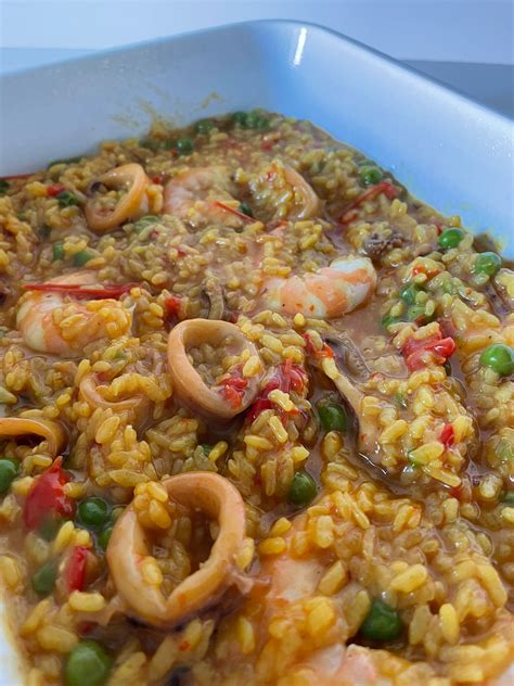 Mira Arroz Con Calamar Y Langostinos Tendencias