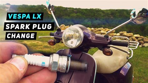 Vespa LX Spark Plug Replacement Tutorial Mitch S Scooter Stuff YouTube