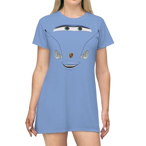 Sally Carrera Short Sleeve Dress, Pixar Cars Costume – EasyCosplayCostumes