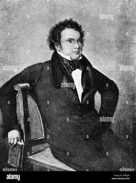 Franz Peter Schubert Austrian Composer Stock Photo Alamy