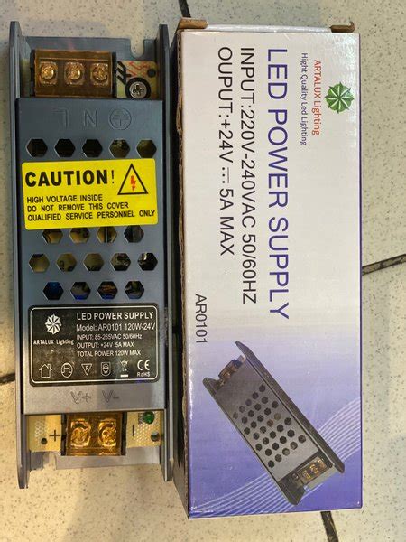 Jual Trafo Atau Power Supply Led 24vdc 5ampere Input 220v 240vac 50