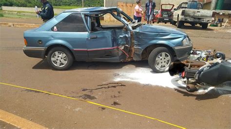 Motociclista Morre Em Acidente Na Br Em Marechal C Ndido Rondon