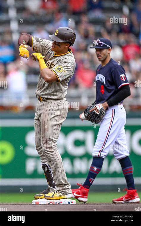 MINNEAPOLIS, MN - MAY 11: San Diego Padres Outfield Juan Soto (22 ...
