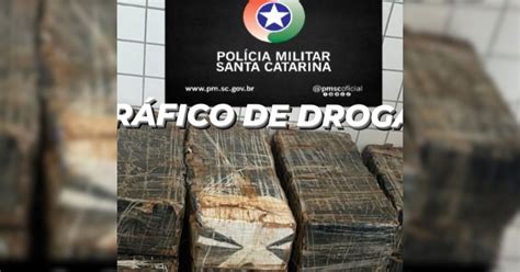 Policiais apreendem 207 quilos de maconha em município do Sul de SC