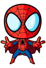 Homem Aranha Amazing Spider Man Desenho Cute Fundo Transparente Free Png