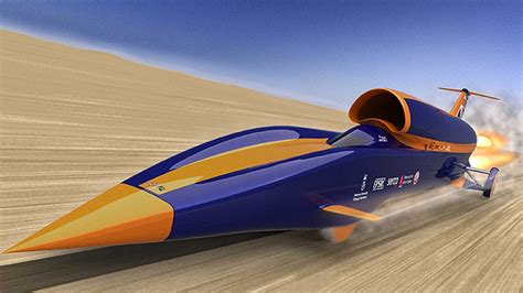 Rocket Car On Track For 1000 Mph Record Run Fox News