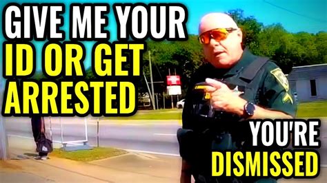 ID REFUSAL DUMB COP Gets Owned And Dismissed By Sergeant Intimidation