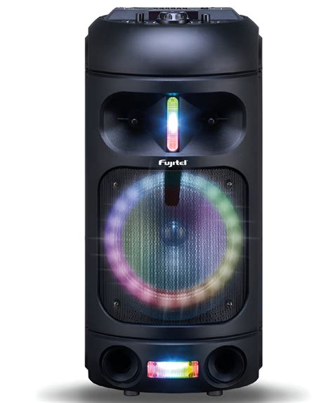 Ripley PARLANTE KARAOKE BT RGB CON MICRÓFONO RECARGABLE FUJITEL 802