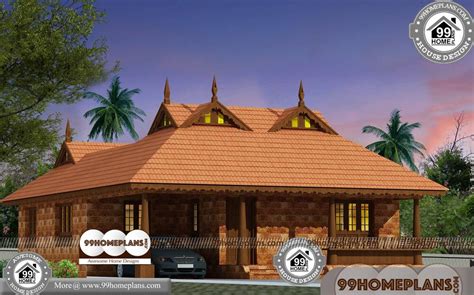 Traditional Kerala Homes With 3d Elevations Low Cost Modern Designs