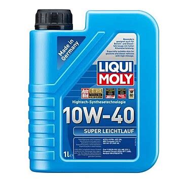 Aceite Liqui Moly Super Leichtlauf 10w 40 1 Litro Serviteca Colina