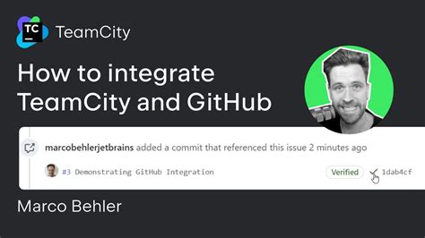 How To Integrate TeamCity And GitHub TeamCity Tutorial