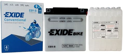 Akumulator EXIDE EB9 B YB9 B 12V 9Ah 100A Akumulatory Moto