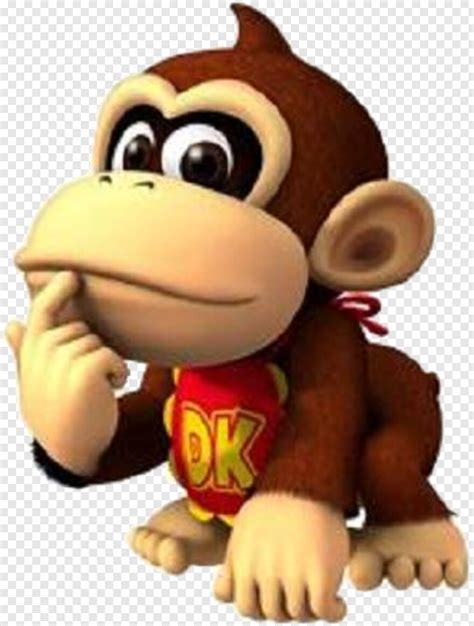 Funky Kong King Kong Head Silhouette Donkey Kong Diddy Kong Cow