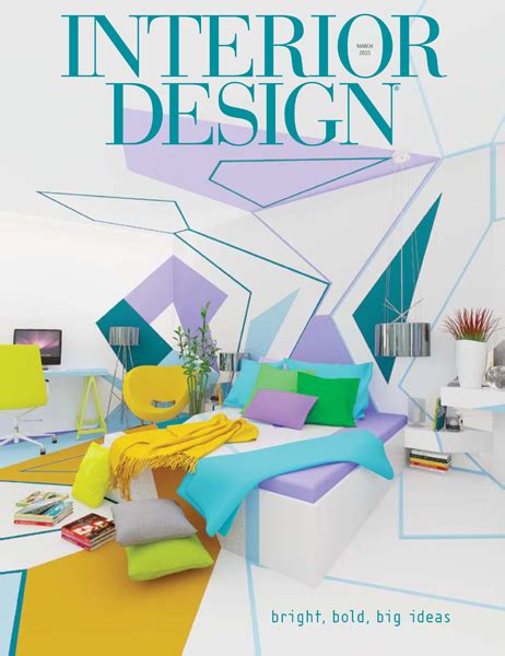 Interior Design Magazine Cover Page