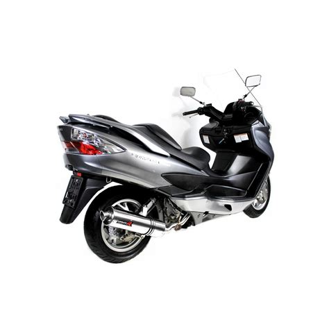 Toba De Esapament Dominator Inox Suzuki Burgman 400 Argintiu Negru