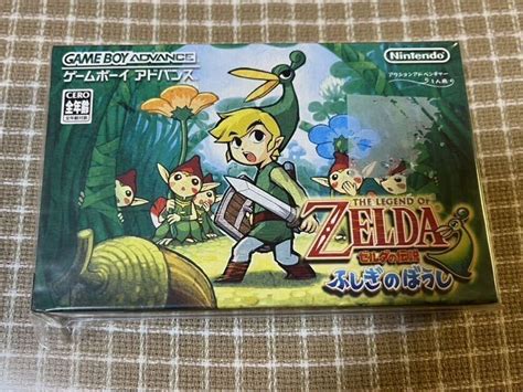 【未使用に近い】【極美品】gba ゲームボーイアドバンス ゼルダの伝説 ふしぎのぼうし The Legend Of Zelda 任天堂