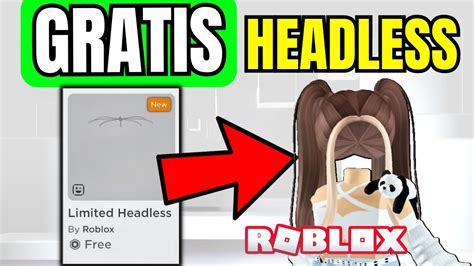 GRATIS COMO Ser HEADLESS En Roblox Avatar SIN Cabeza GRATIS YouTube