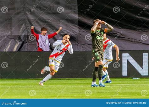 Madrid Spain November Soccer Match Between Rayo Vallecano