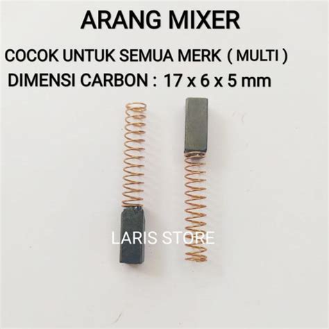 Jual Arang Mixer Carbon Brush Dinamo Mixer Universal Semua Merk Multi