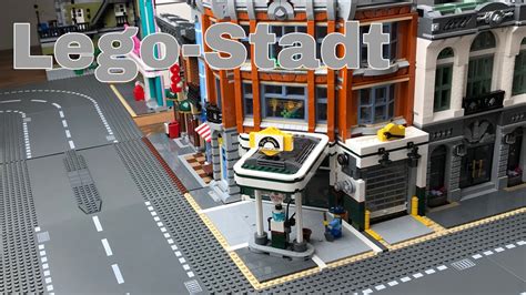 Lego Stadt Teil 12 Erste Häuser Und Straßen Stehen Youtube