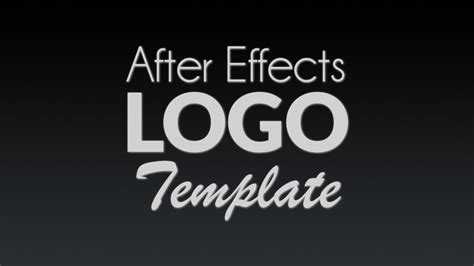 Animated Logo Template (For After Effects) - Bloop Animation