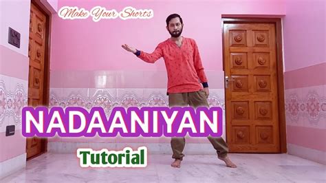 Nadaaniyan Akshath Dance Tutorial Easy Dance Choreography Kaise Tu Gungunaye Muskuraye