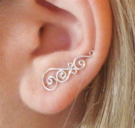 Ear Climber Ear Climber Earrings Climber Earrings Earring Climbers