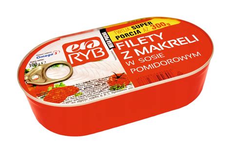 Era Ryb Filety Z Makreli W Sosie Pomidorowym 300 G 12899229111 Allegro Pl