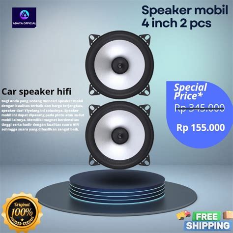 Jual Labo Speaker Subwoofer Mobil Stereo Hifi Inch W Pcs Original