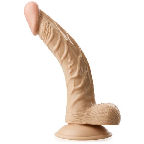 REALISTYCZNE DILDO SEX PENIS MOCNA PRZYSSAWKA 21cm 12839287093 Allegro Pl