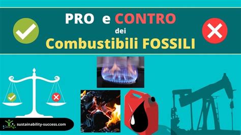 Pro E Contro Dei Combustibili Fossili