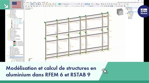 En Mod Lisation Et Calcul De Structures En Aluminium Dans Rfem Et