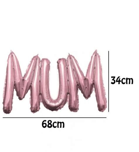 Mum Foil Balloon Air Filled Pink Konga Online Shopping