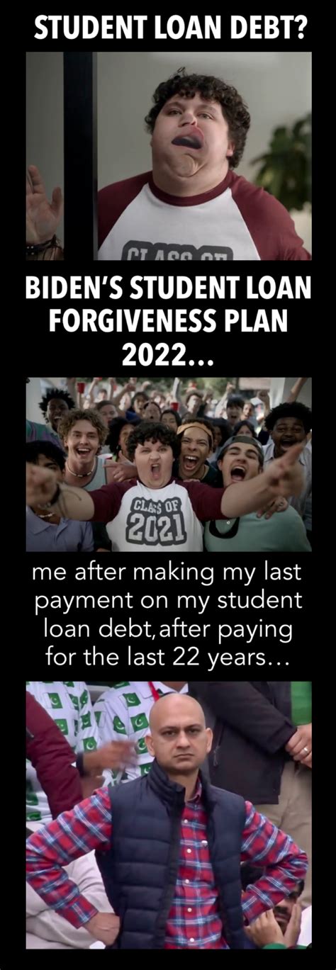 Student Loan Forgiveness Meme Memes - Imgflip