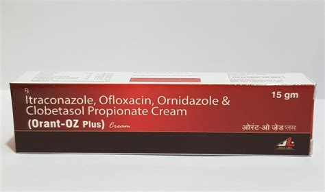 Itraconazole Ip Ofloxacin Ip Ornidazole Ip And Clobetasol Propionate Hcl Cream At Rs 95 00 Piece