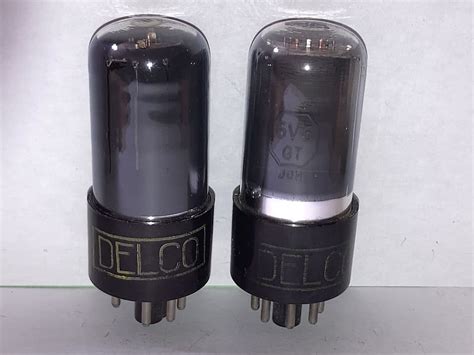 Sylvania V Gt Tubes Matched Pair Nos Testing Reverb