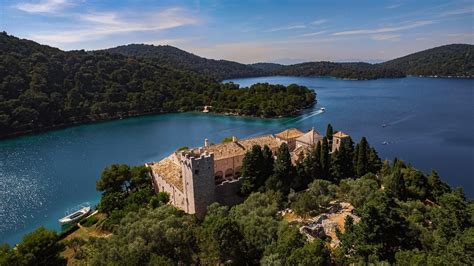 Otok Mljet Najbolj Zelen Dalmatinski Otok Pagsi