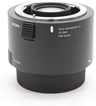 42割引ニコンFマウント保証書付 SIGMA TELE CONVERTER TC 2001 レンズ ズーム カメラニコンFマウント