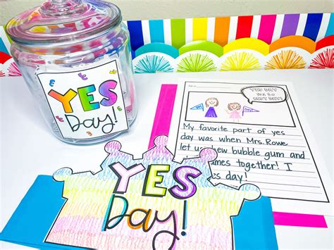 Plan Your Classroom Yes Day — Sweet Firstie Fun