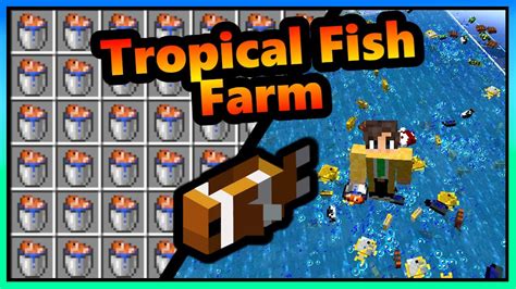 Tropical Fish Farm Minecraft Infinite Fish 1 20 1 21 YouTube