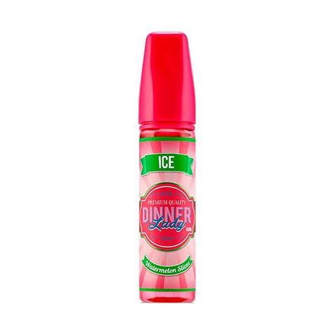 Juice Dinner Lady Watermelon Slices Ice 3mg 60ml DK CWB