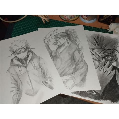 Jual Sketsa Gambar Anime Shopee Indonesia