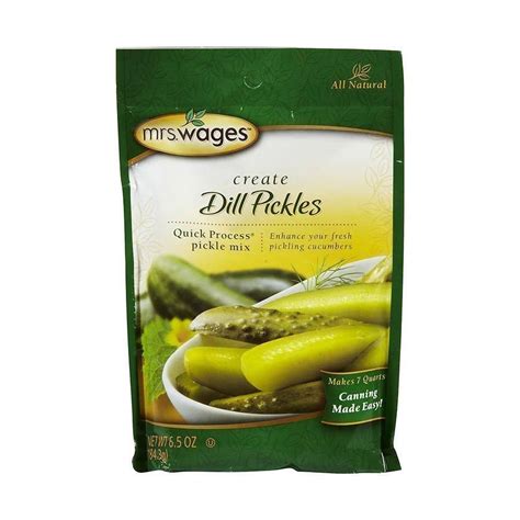 Mrs Wages Quick Process Dill Pickle Mix