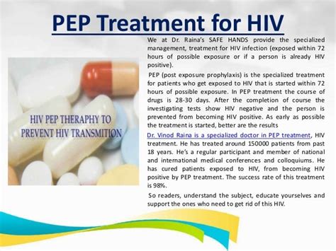 Pep for hiv treatment