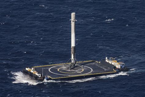 SpaceX Falcon 9 Ocean Landing - The Awesomer