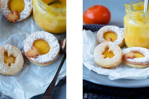 Mandelgebäck zu Ostern Osterkekse mit Mandarinen Curd Saras Cupcakery