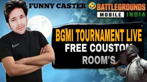 Bgmi Live Custom Rooms Bgmi Custom Room Live Bgmi Tournament Live