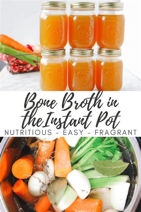 Fragrant Simple Bone Broth Instant Pot Artofit