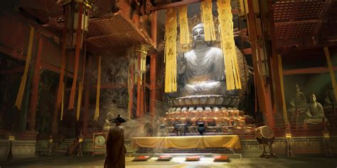 Artstation Temple Interior