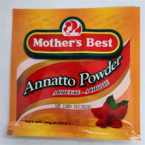 Mother S Best Annatto Achuete Powder Asia Food Stock Grocery